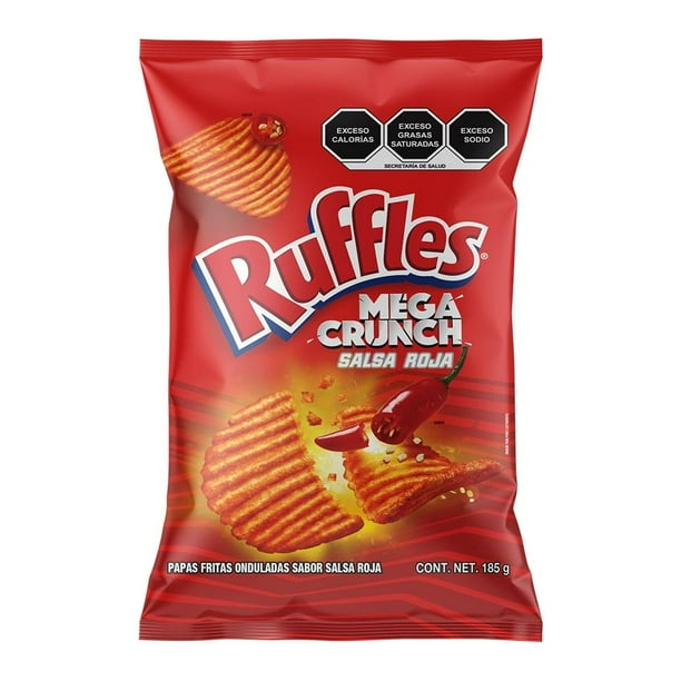 Ruffles Salsa Roja Mega Crunch 60 g Sabritas