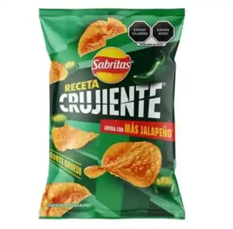 Sabritas Crujiente Jalapeño 160 g Sabritas