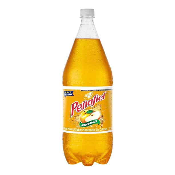 Peñafiel Sabores Manzanita 2 L Agua Mineral Saborizada