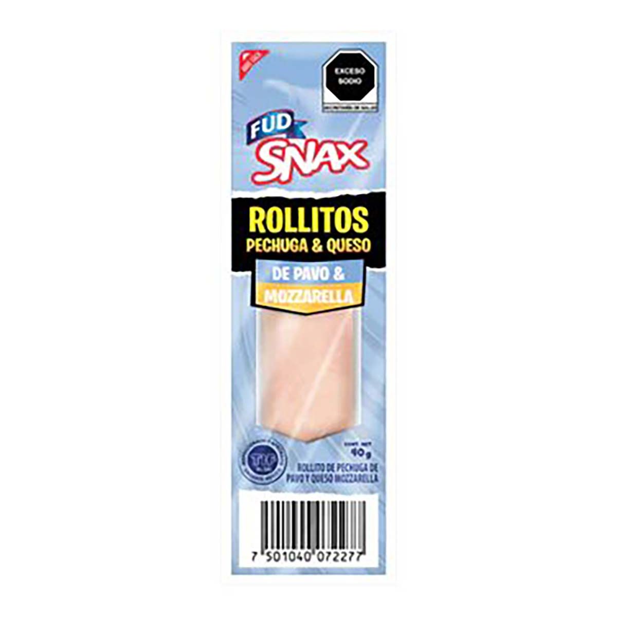 Snax Rollitos De Jamon & Queso Mozzarella 40 G