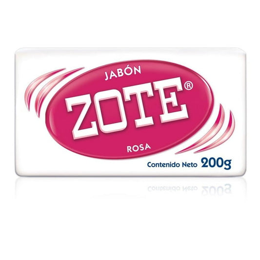 Jabón en Barra Zote 200 g Rosa