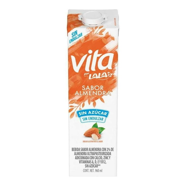 Vital Sabor Almendras Sabor Avena Sin Azucar 960 Ml Por Lala