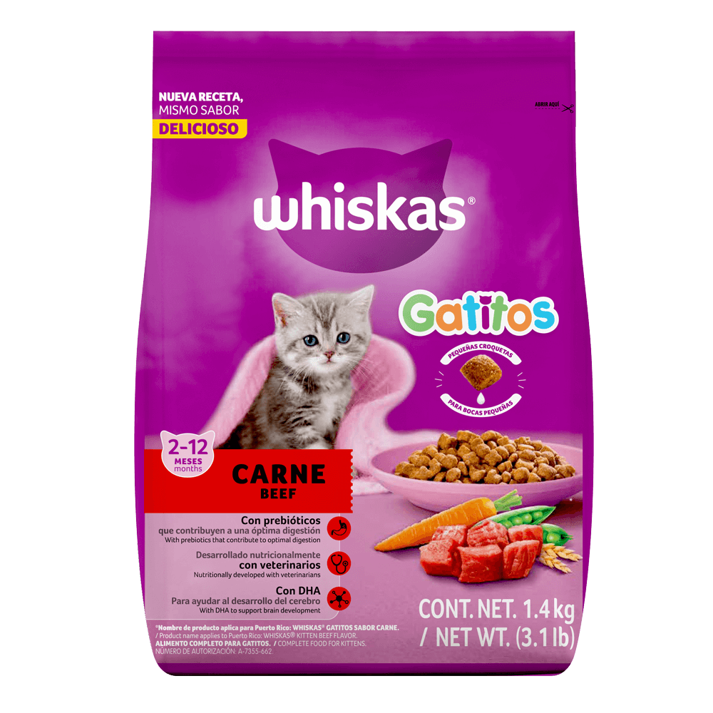 Gato Whiskas Gato 1 kg Croquetas para Gato