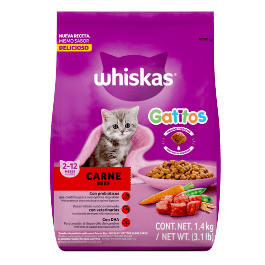Gato Whiskas Gato 1 kg Croquetas para Gato