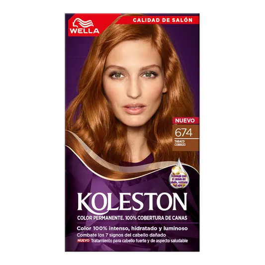 Tinte Koleston Wella  # 674