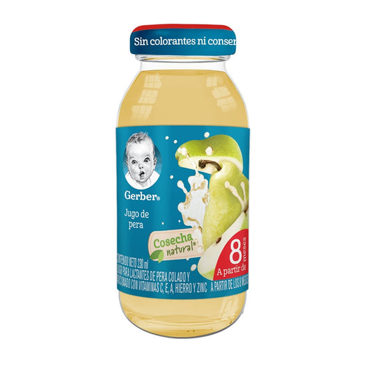 Gerber Jugo de Pera 230 ml para Tu Bebé
