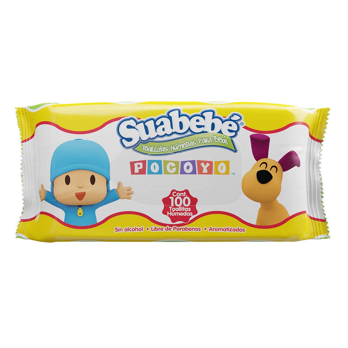 Toallitas Humedas Para Bebe 100 Pz Suabebe Pocoyo
