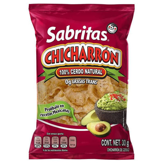 Chicharron 30 G Sabritas