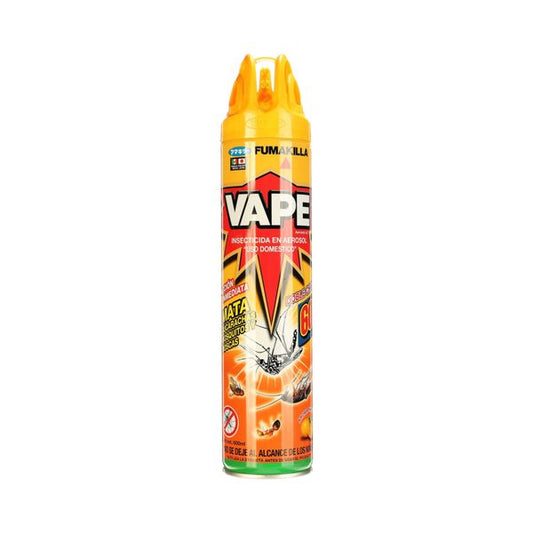 Vape 600 Ml Naranja Doble Chorro Insecticida