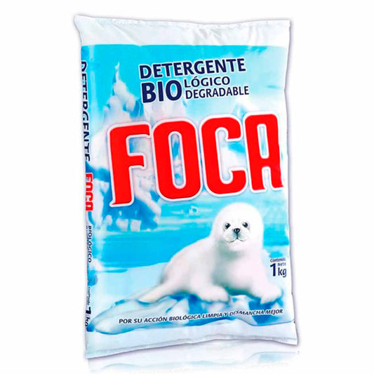 Detergente Foca 1 kg para Ropa en Polvo