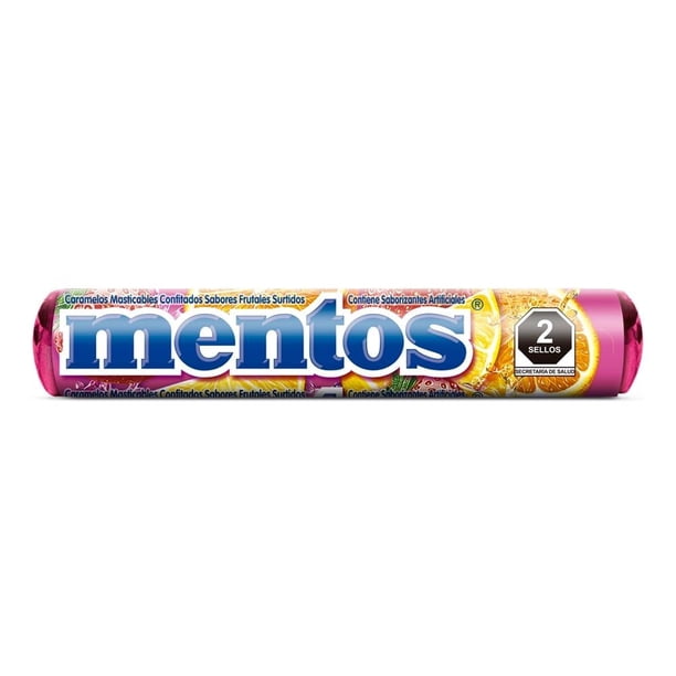 Mentos Frutas 29 g