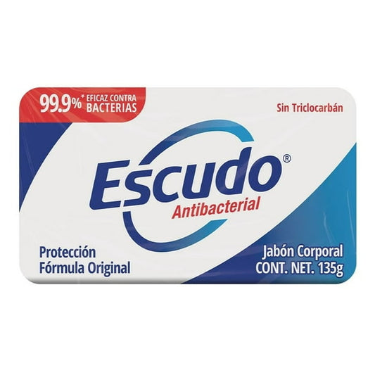 Jabón Corporal Proteccion Formula Original Escudo Antibacterial 135 g