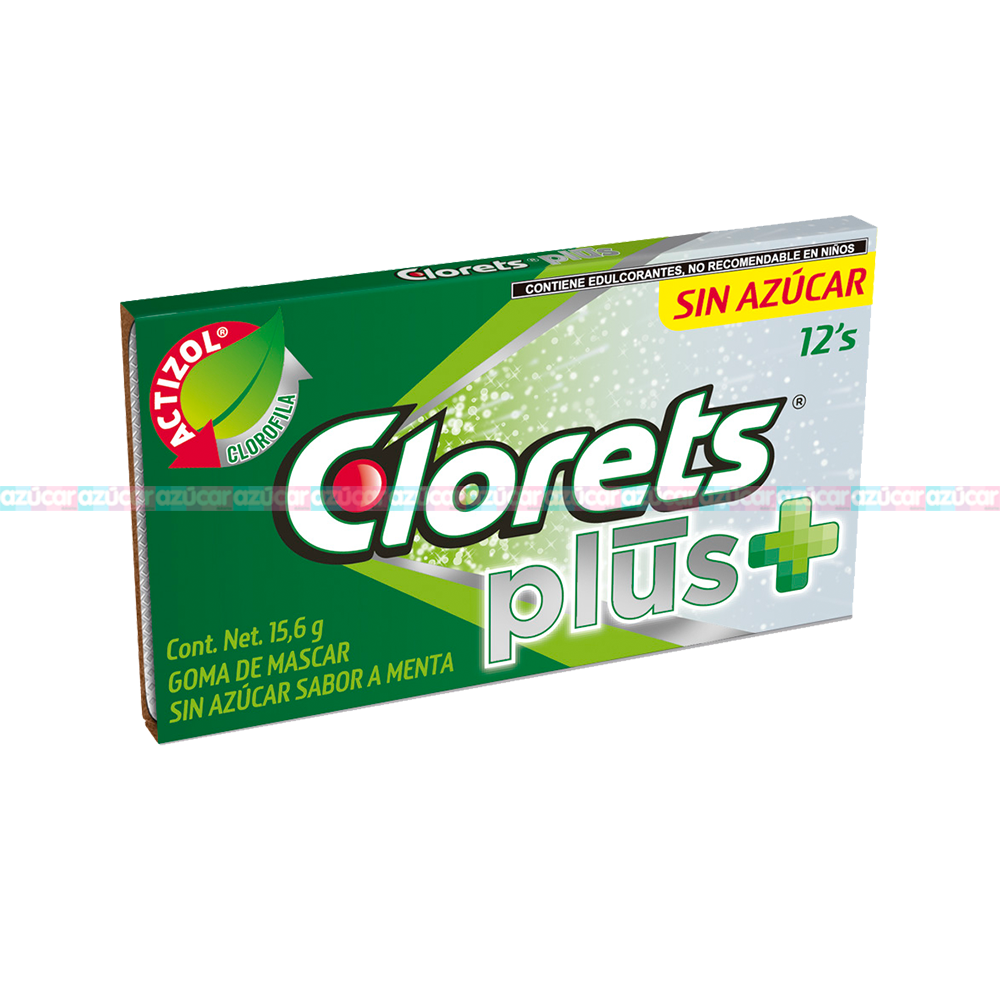 Clorets Plus + 10 Pastillas