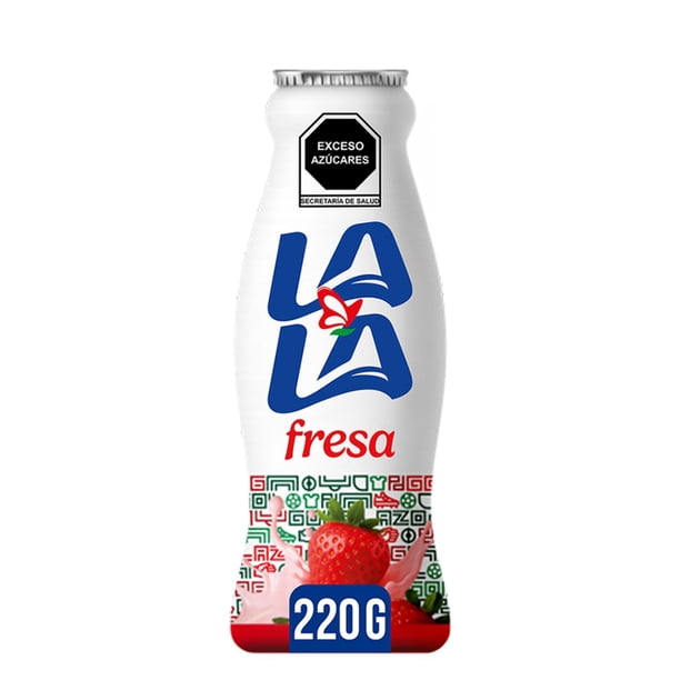 Yoghurt Bebible Con Fresa 220 G Lala