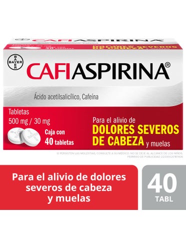 Pastilla Cafiaspirina Pieza