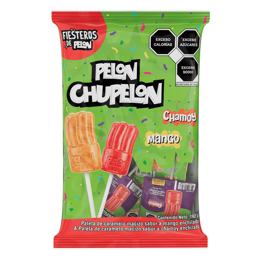 Pelon Chupelon Chamoy 12 g Paleta