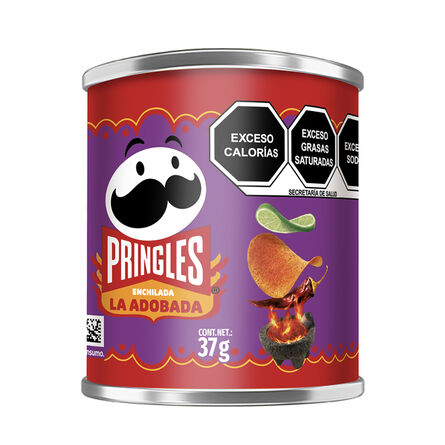 Pringles Sabor Adobada 37 g Botana Crujienre