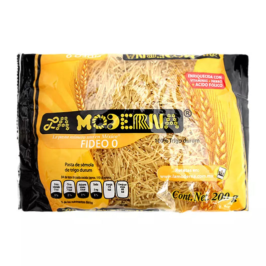 Pasta Fideo 0 200 g la Moderna