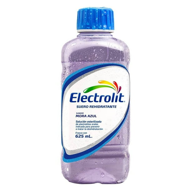 Electrolit Sabor Mora Azul 625 ml Suero Rehidratante
