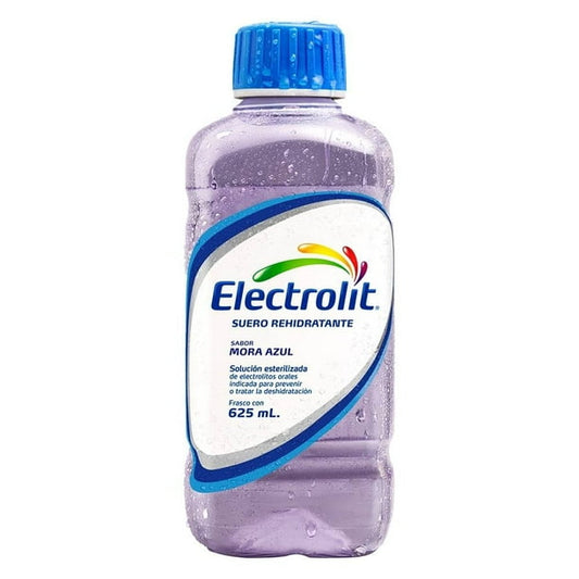 Electrolit Sabor Mora Azul 625 ml Suero Rehidratante
