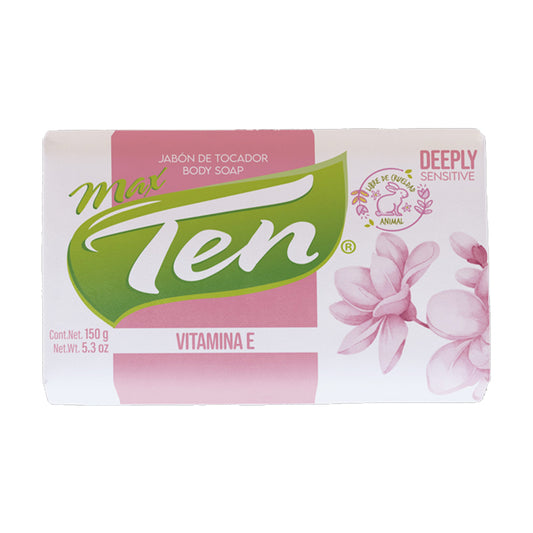 Max Ten Vitamina E 150 g Jabón Corporal