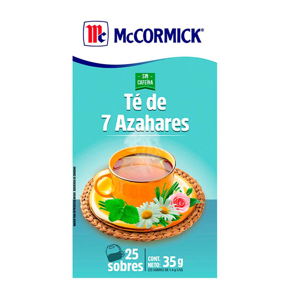 Te De 7 Azaheres 25 Sobres Mccormick
