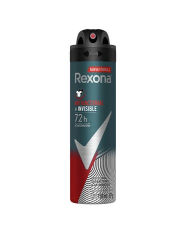 Antibacterial +Invisible 72 H Control Prolongado 150 Ml Rexona