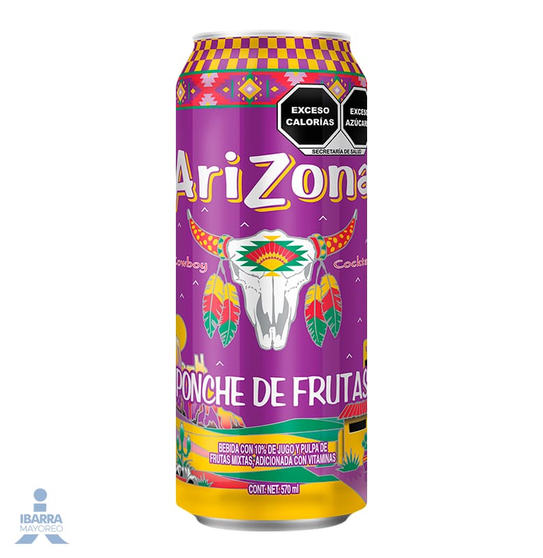 Arizona 570 Ml Ponche De Frutas