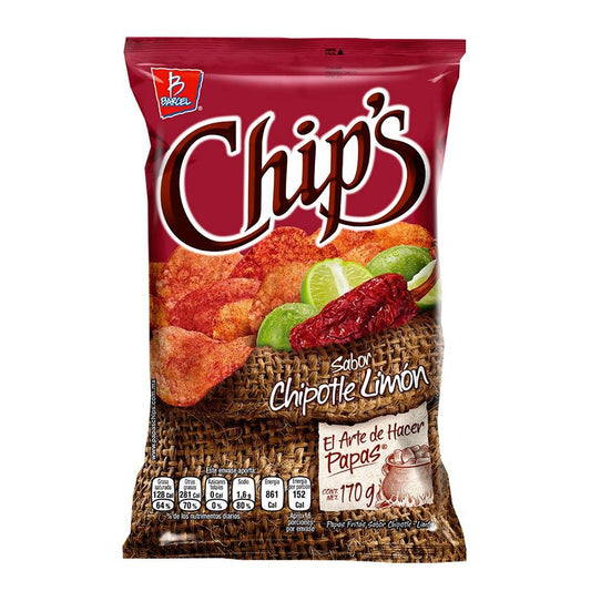Chip´S Chipotle Limon 62 G Barcel