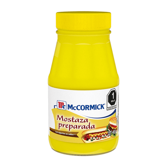 Mostaza 115 g McCormick con Jugo de Limones