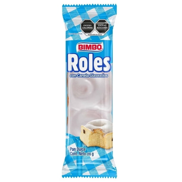 Roles con Canela Glaseados 205 g Bimbo