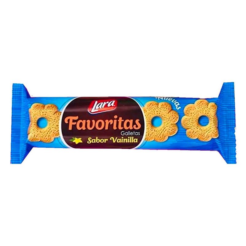 Favoritas Sabor Vainilla 100 g Lara