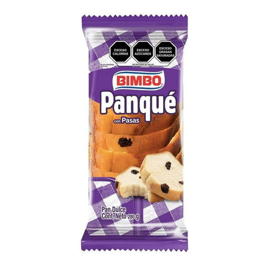 Panque de Pasas 280 g Bimbo