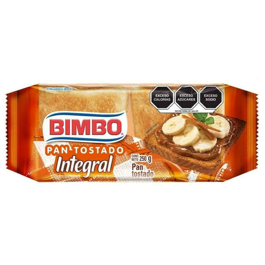 Pan Tostado Integral 250 g Bimbo