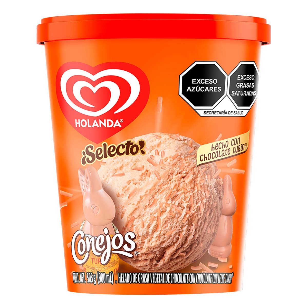 Selecto Conejo Turin 266 g Helado Holanda