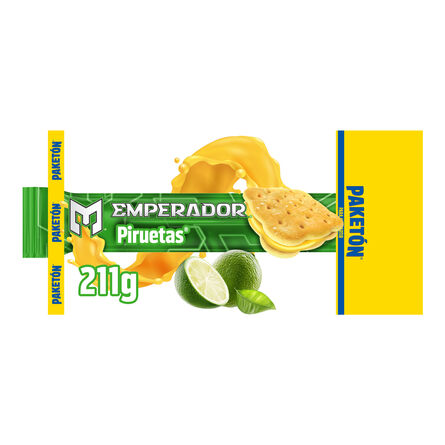 Paketon Emperador Piruetas 211 g Gamesa