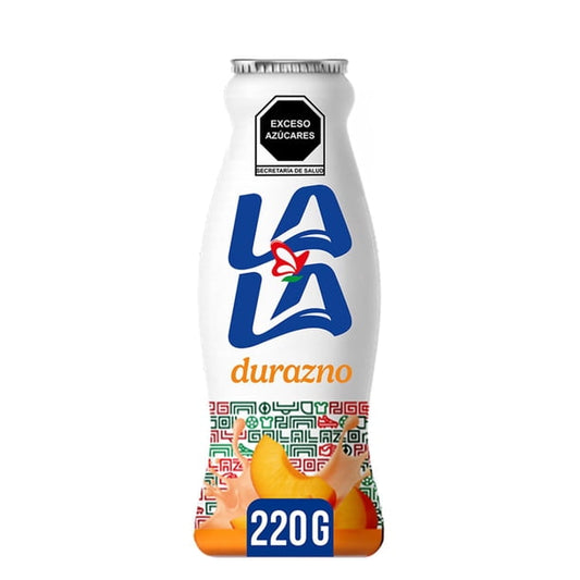Yoghurt Bebible Con Durazno 220 G Lala