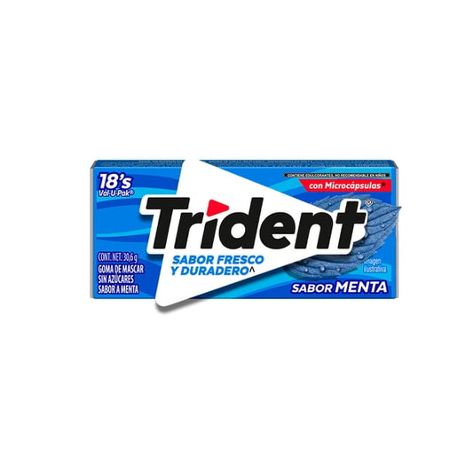 Trident Sabor Menta 10 Pastillas