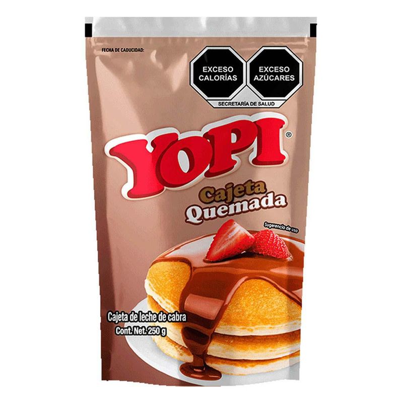 Cajeta Quemada Yopi 250G De Leche De Cabra