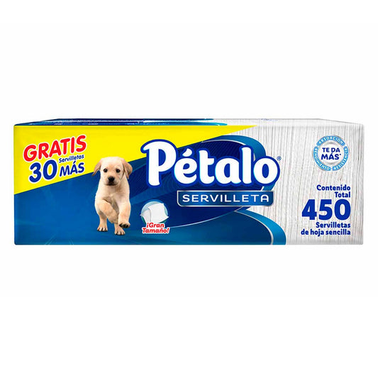 Servilletas Petalo 450 Pz
