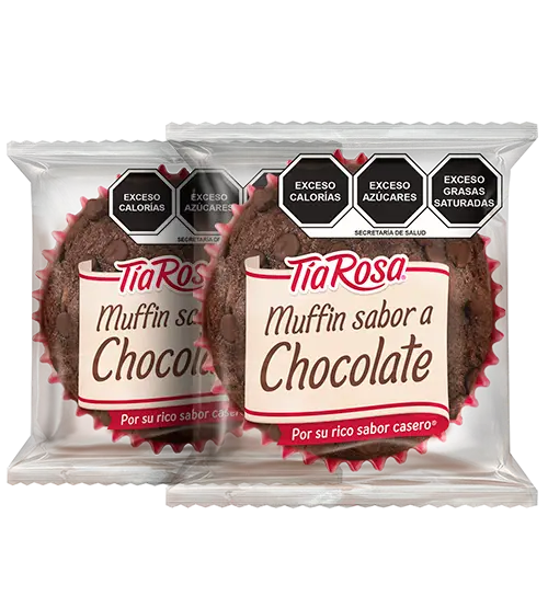 Muffin Sabor Chocolate 130 g Tia Rosa