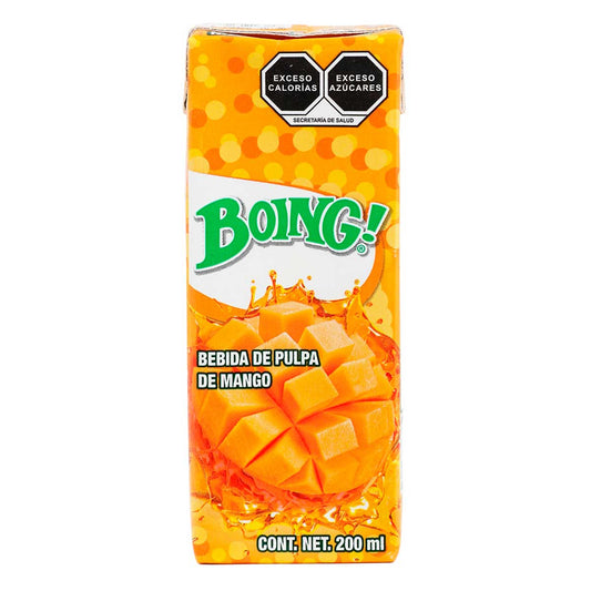 Boing Jugo De Mango 200 Ml Cajita