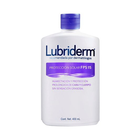 Lubriderm 400 ml Fps 15 Proteccion Solar Crema Corporal