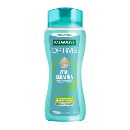 Palmolive Optims Vital Keratina 2En1 400 ml