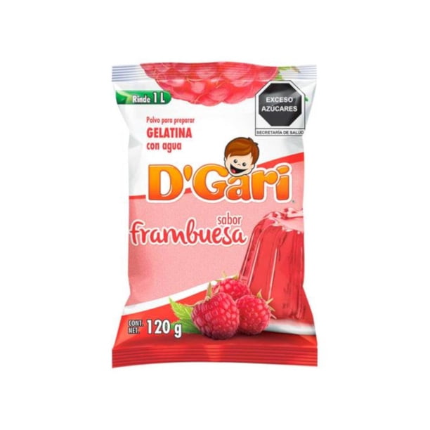 Gelatina de Sabor Fresa D.Gari 120 g