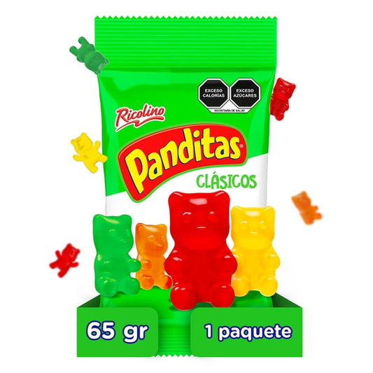 Panditas Calsicos 60 g Ricolino