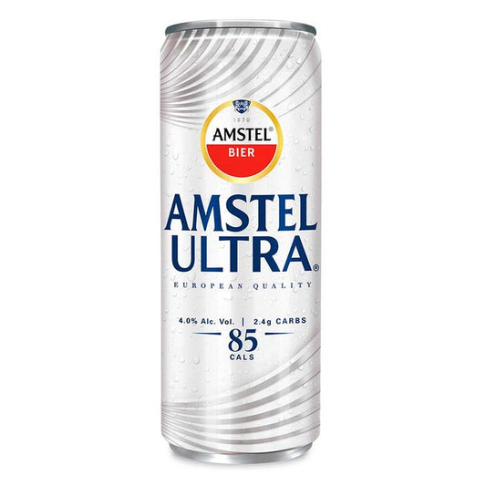 Amstel Ultra 355  Ml Cerveza Lata 4 % Alc. Vol.