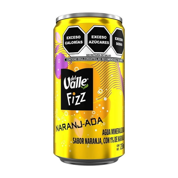 Del Valle Fizz Naranjada 235 Ml Coca