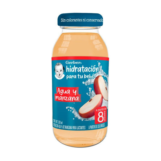 Gerber Jugo de Manzana 230 ml para Tu Bebé