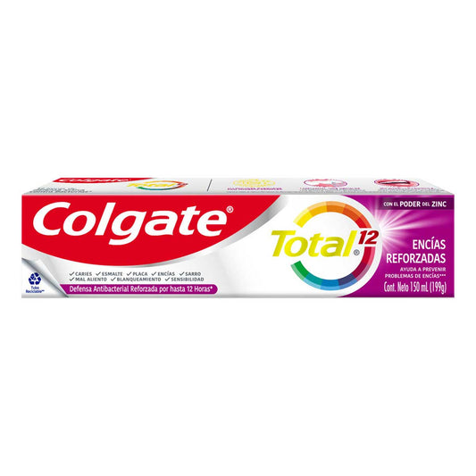 Pasta Colgate Encias Reforzadas Total 12 150 ml
